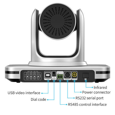 Λύση συνεδριάσεων αίθουσας συνεδριάσεων USB PTZ κάμερα βίντεο συνεδριάσεων για τη συνεδρίαση οπτικής ζουμ